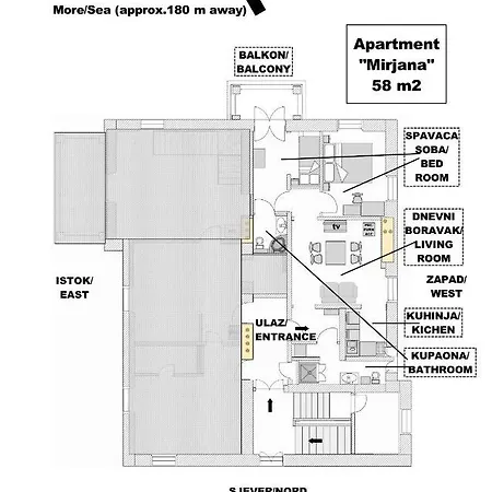 Jure - Mirjana Apartment